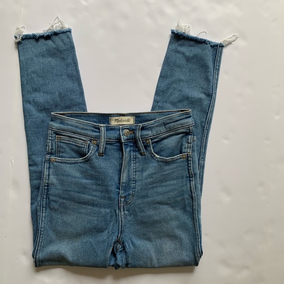 Madewell 10” high rise skinny jeans - Picture 4 of 12